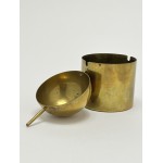 Cylinda Brass Ashtray by Arne Jacobsen