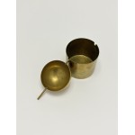 Cylinda Brass Ashtray by Arne Jacobsen