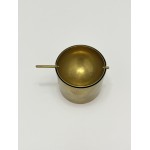 Cylinda Brass Ashtray by Arne Jacobsen