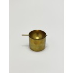 Cylinda Brass Ashtray by Arne Jacobsen