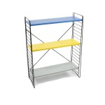 Mid century free standing rack by A. Dekker for Tomado